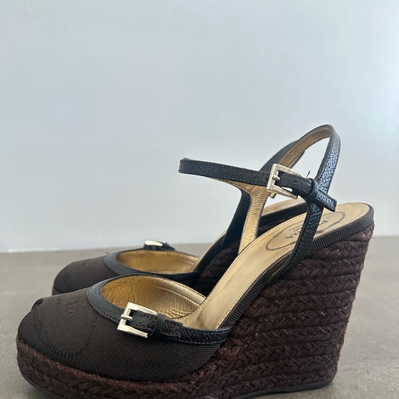 PRADA espadrilles wedge sandal - Picture 5 of 6